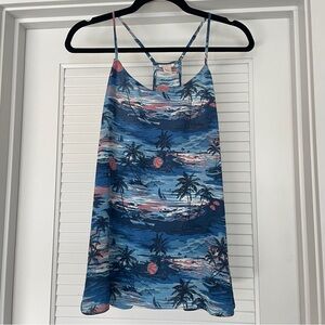 J Crew Hawaiian Tank Top